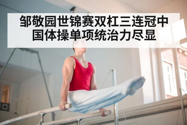 邹敬园世锦赛双杠三连冠中国体操单项统治力尽显